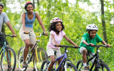 How can I prepare for the perfect family bike ride?